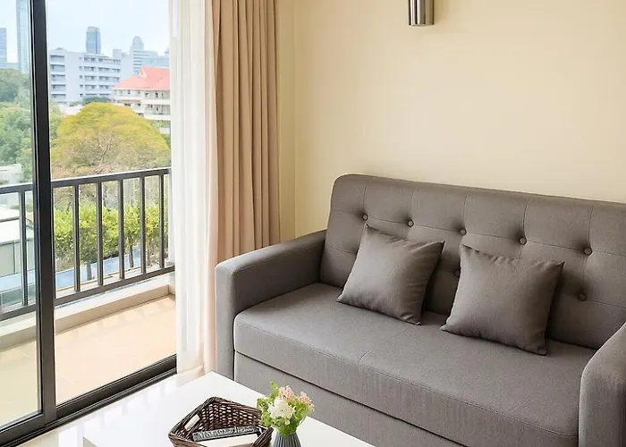 아파트 Next To Shopping 1 Bedroom - 2 Min To Bts Asok And Terminal 21