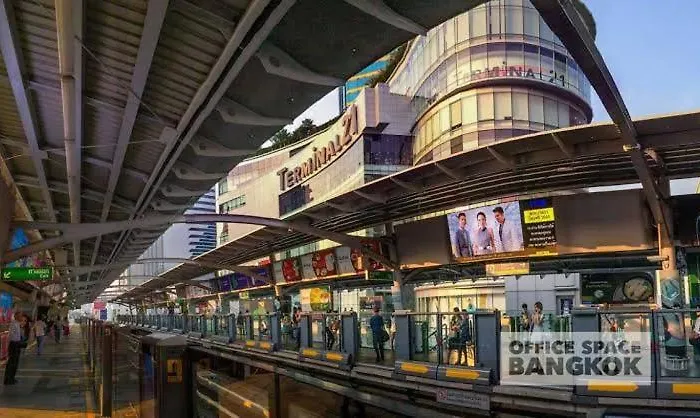 Next To Shopping 1 Bedroom - 2 Min To Bts Asok And Terminal 21 아파트 방콕
